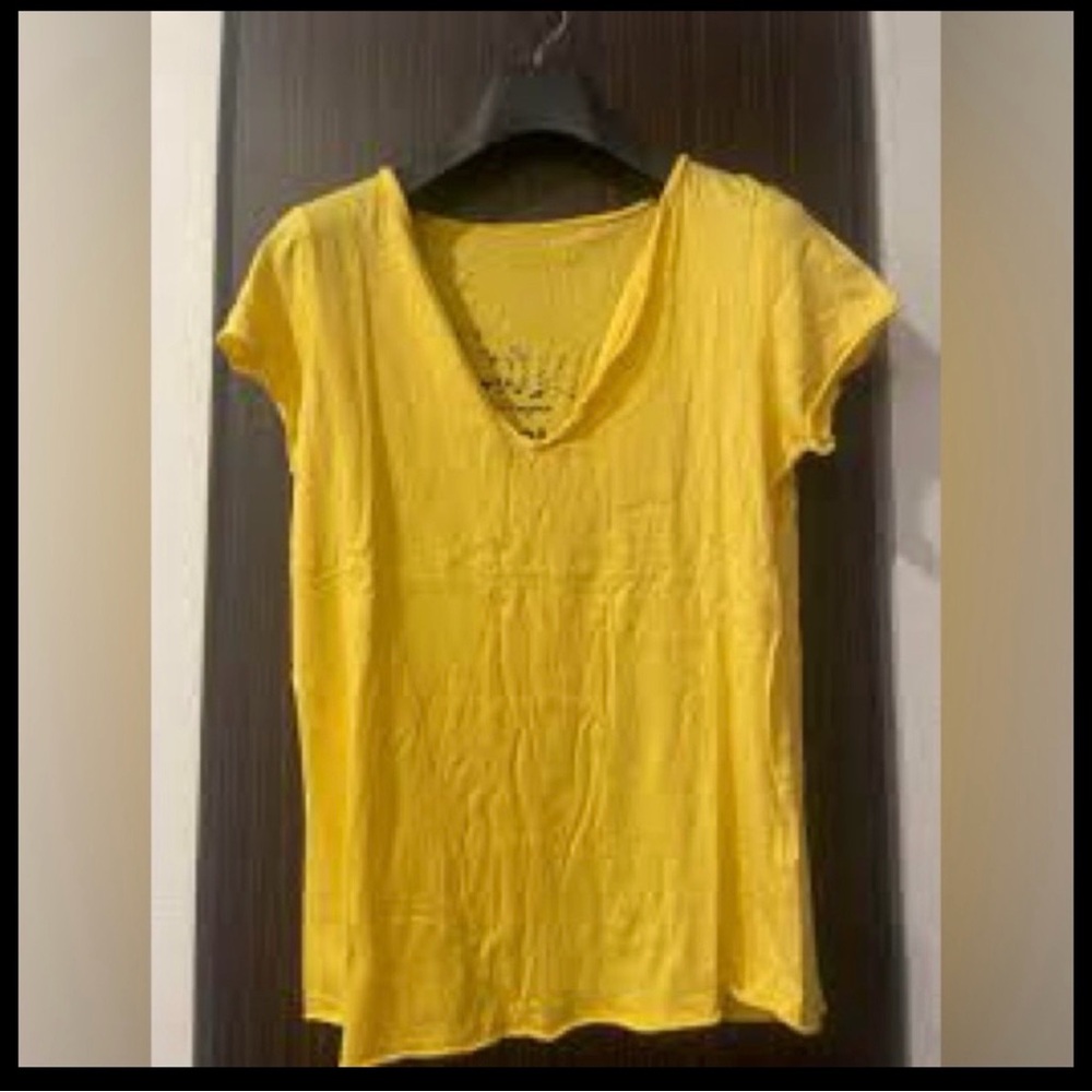 Zadig & Voltaire Vibrant Yellow Short Sleeve Tee
